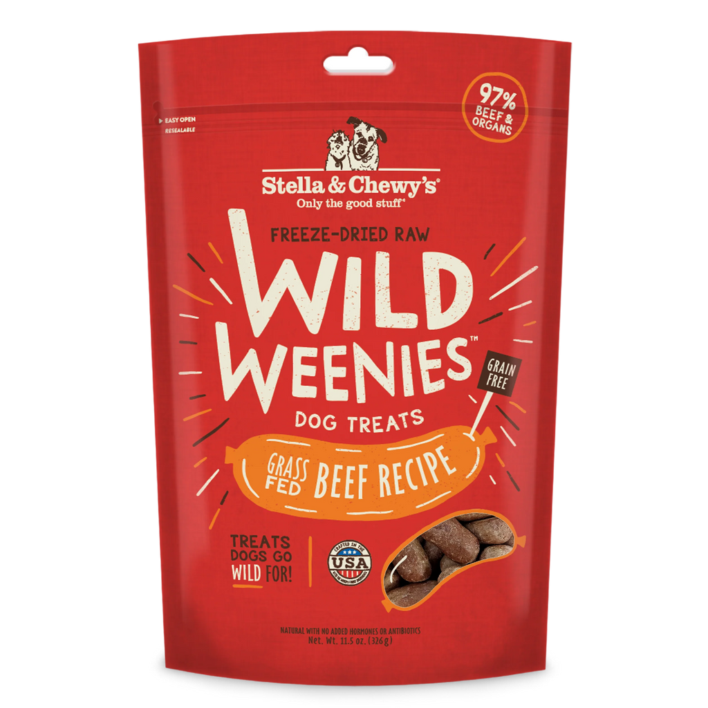 Stella & Chewy's Wild Weenies Freeze-Dried Raw Dog Treats