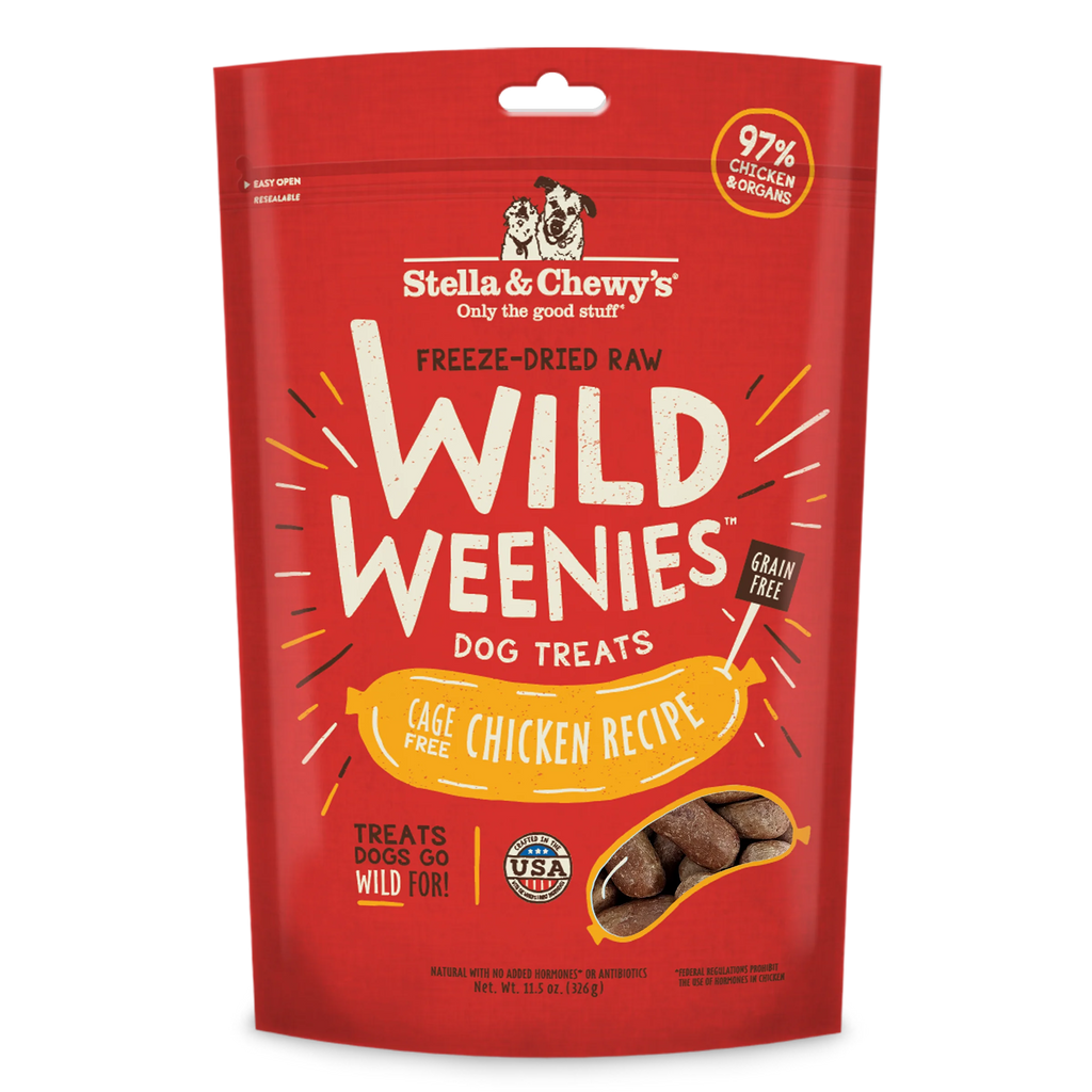 Stella & Chewy's Wild Weenies Freeze-Dried Raw Dog Treats