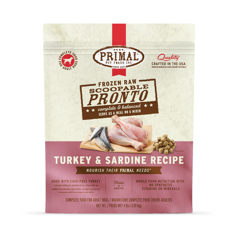 Primal Frozen Raw Scoopable Pronto