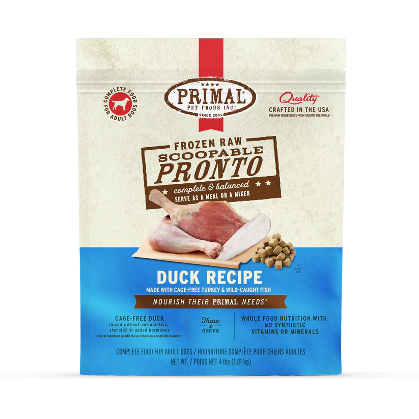 Primal Frozen Raw Scoopable Pronto