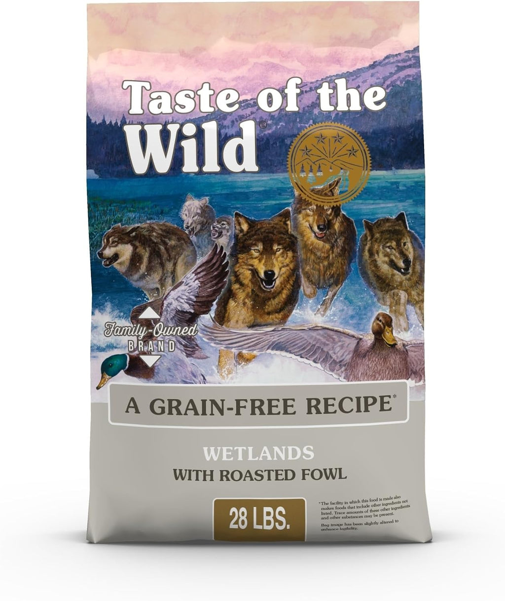 Taste of the Wild Wetlands Canine Recipe with Roasted Fowl - 28 lb bag