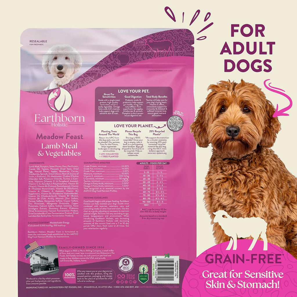 Earthborn Holistic Meadow Feast Grain-Free Dry Dog Food