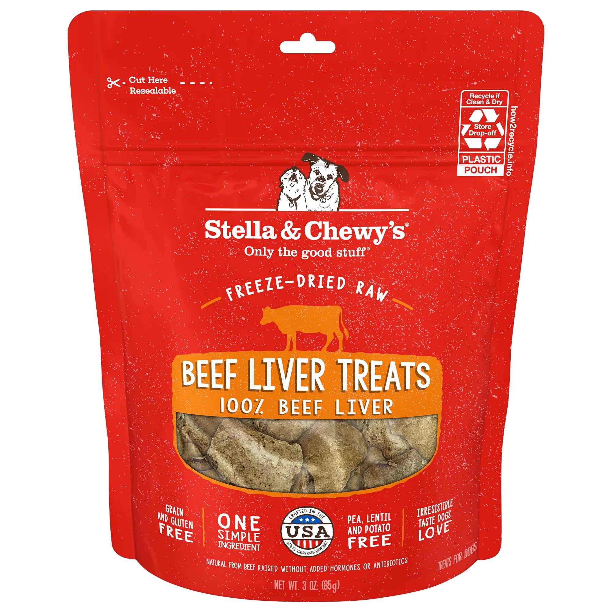 Stella & Chewy's Freeze-Dried Raw Beef Liver Treats
