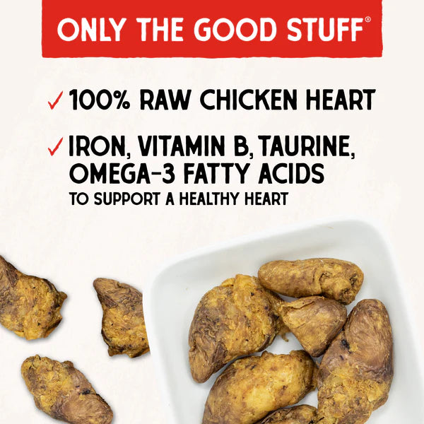 Stella & Chewy's Freeze-Dried Raw Chicken Heart Treats