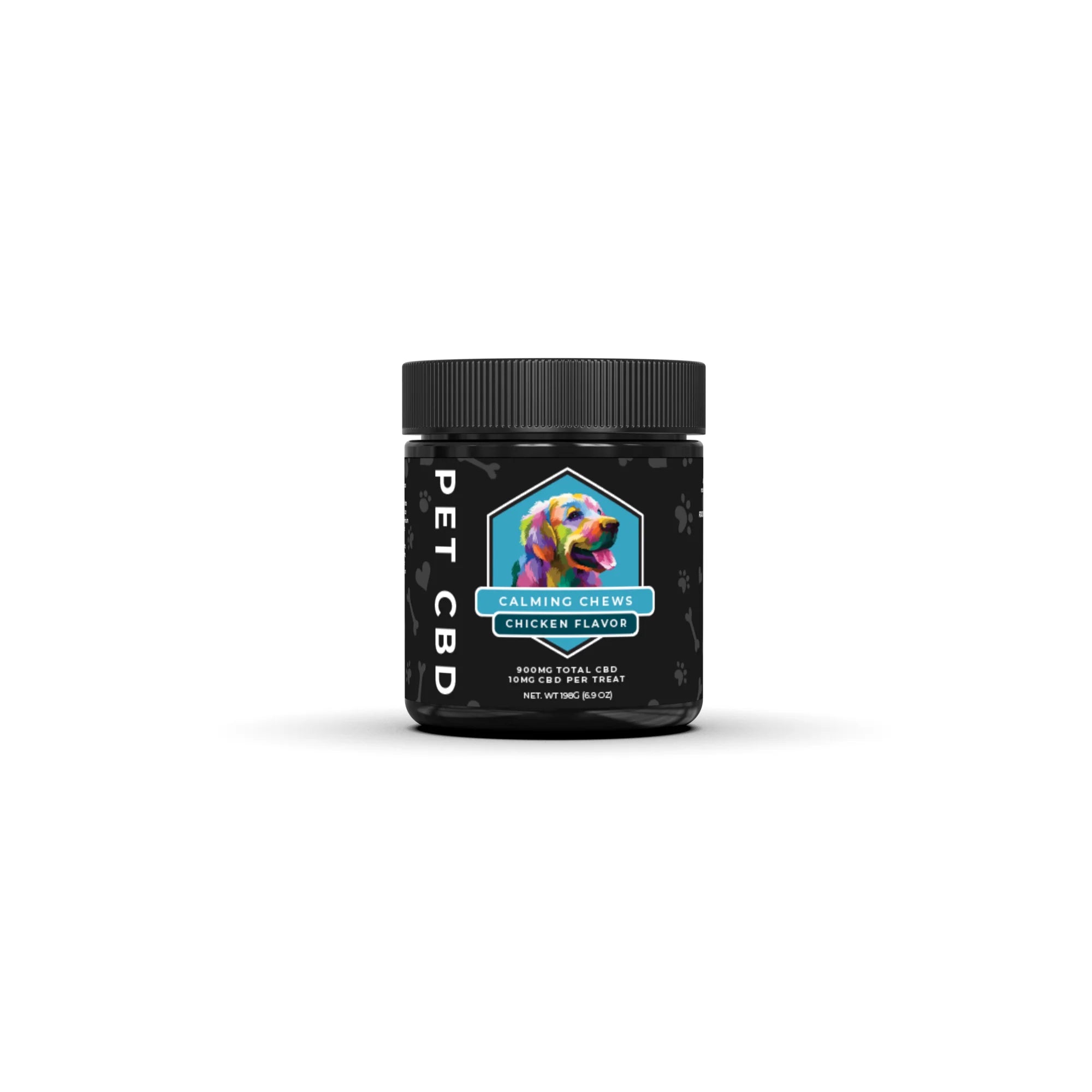 Pet CBD Calming Chews – Chicken Flavor