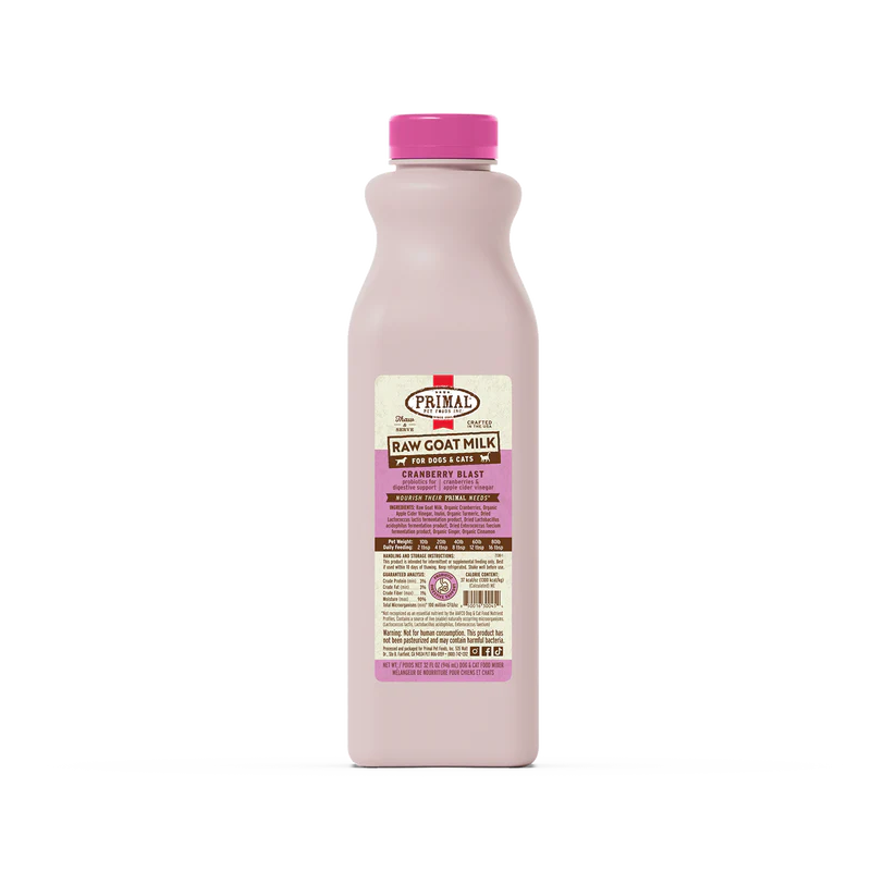 Primal Raw Goat Milk Original Recipe 32 oz