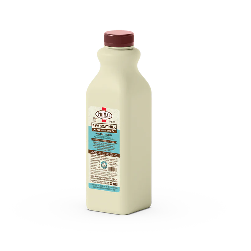 Primal Raw Goat Milk Original Recipe 32 oz
