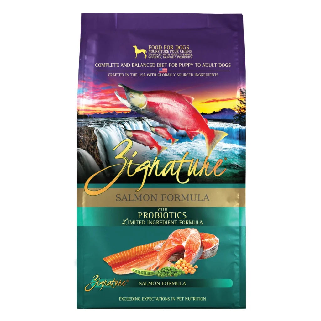 Zignature Salmon Formula with Probiotics