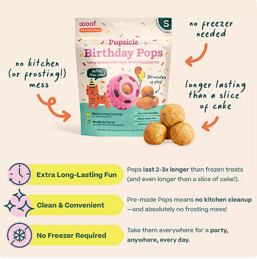 Woof Pupsicle Birthday Pops