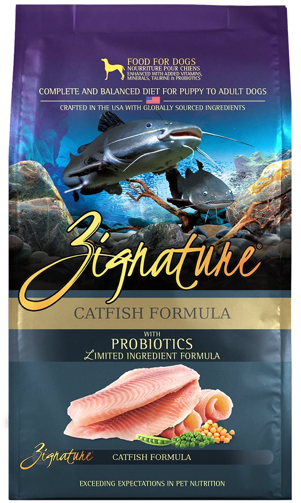Zignature Catfish Formula with Probiotics