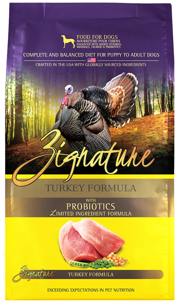 Zignature Turkey Formula with Probiotics