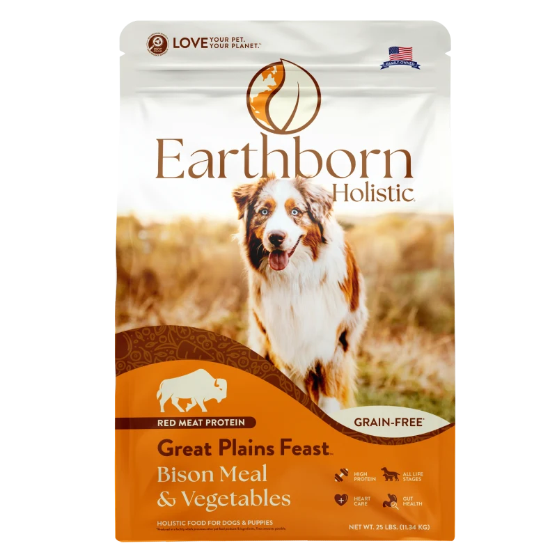 Earthborn Holistic Great Plains Feast Grain-Free Dry Dog Food