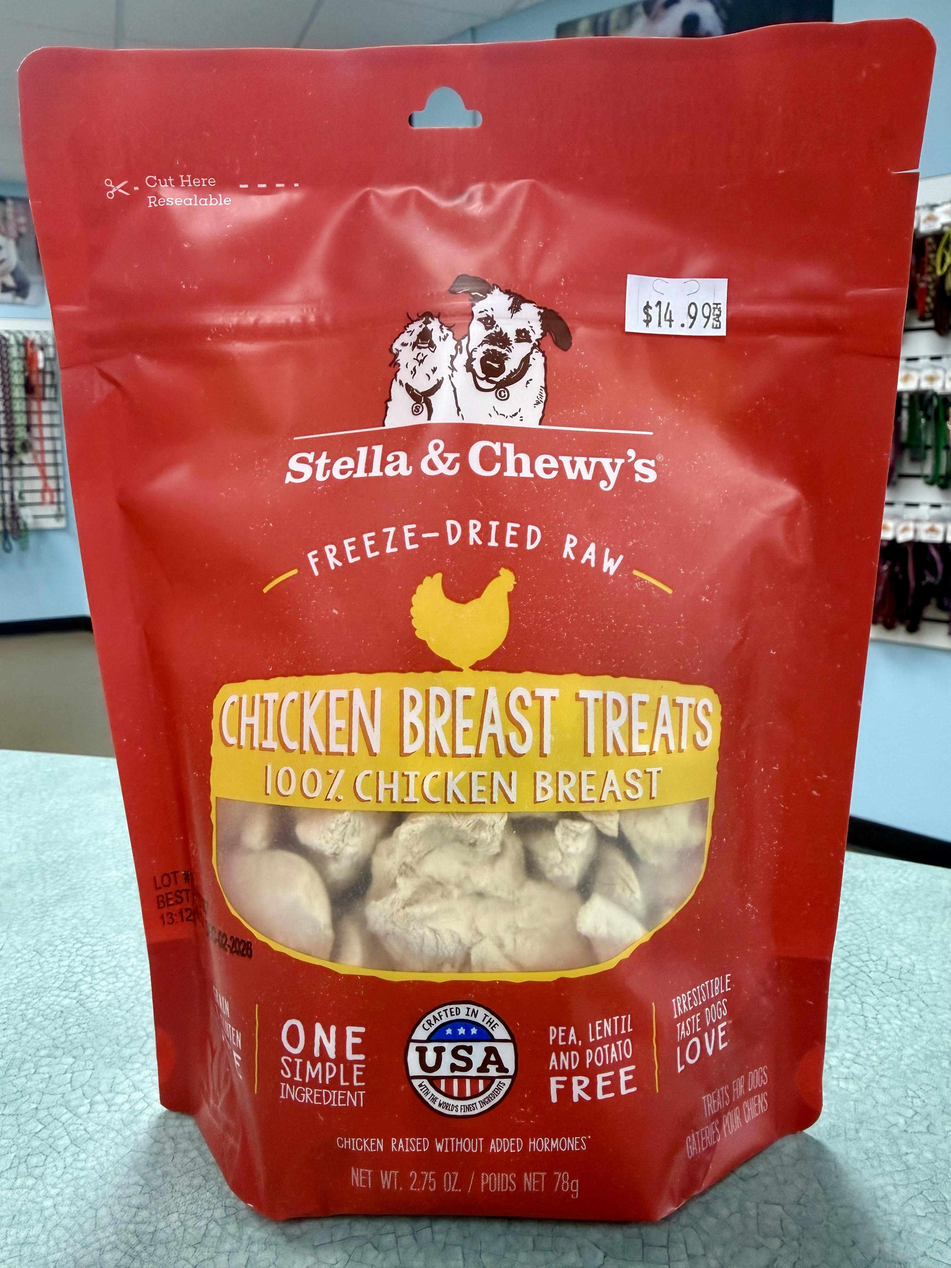 Stella & Chewy's Freeze-Dried Raw Chicken Breast Treats