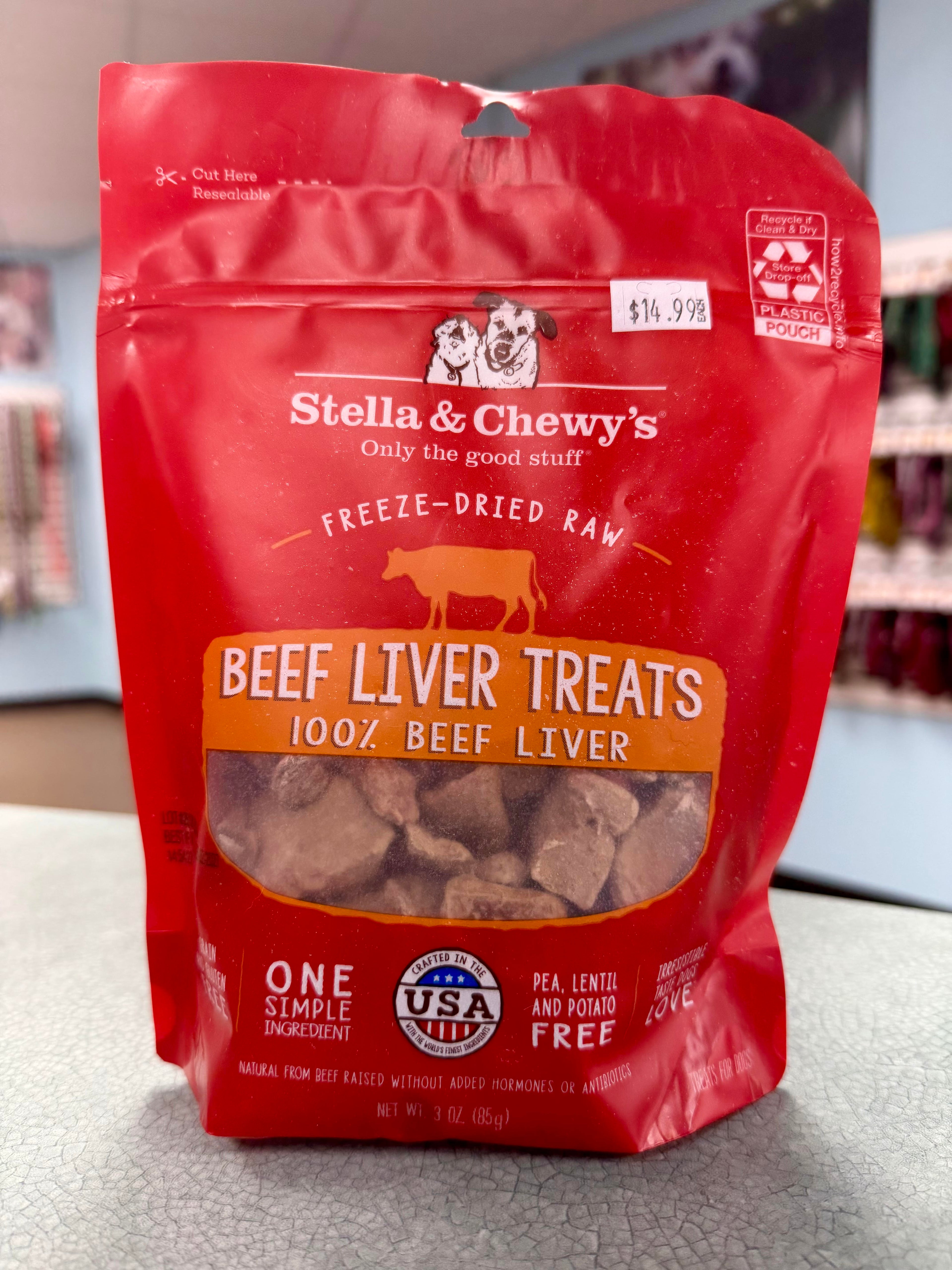 Stella & Chewy's Freeze-Dried Raw Beef Liver Treats
