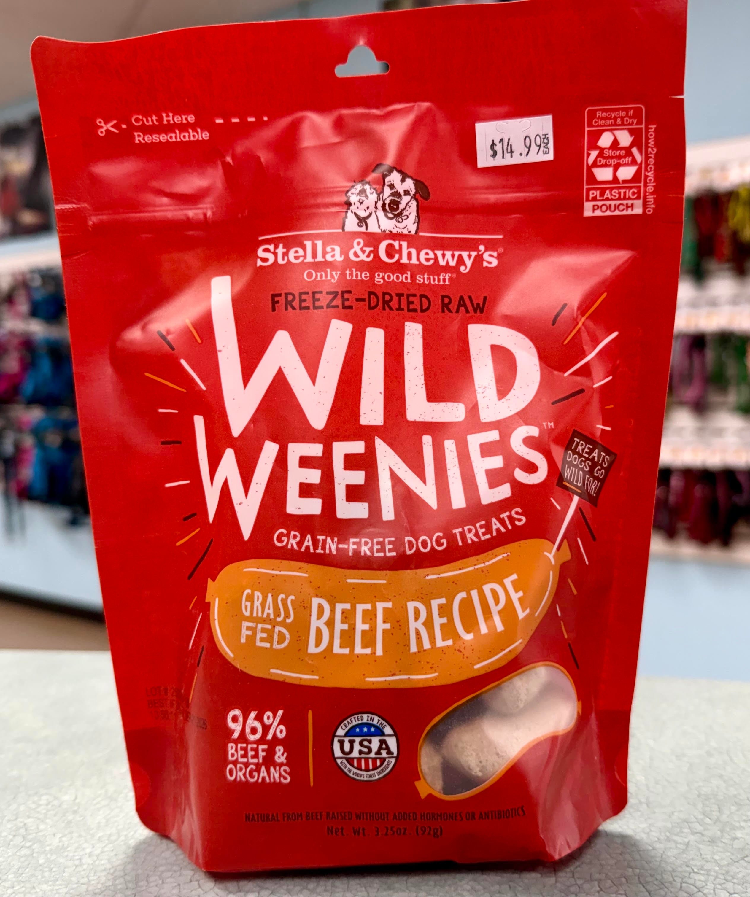 Stella & Chewy's Wild Weenies Freeze-Dried Raw Dog Treats